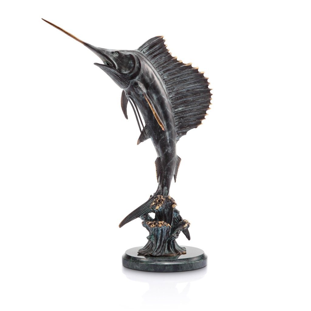 SPI Gallery Tail Walker Sailfish Sculpture Sculptures SPI 