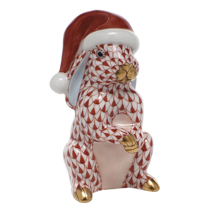 Herend Santa Bunny Figurines Herend Rust 