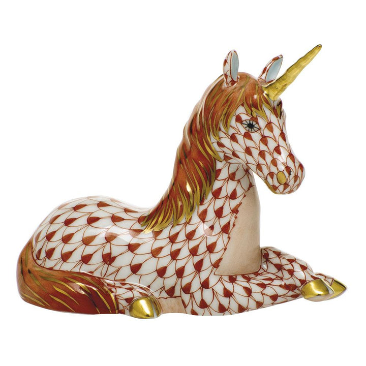 Herend Unicorn Figurines Herend Rust 