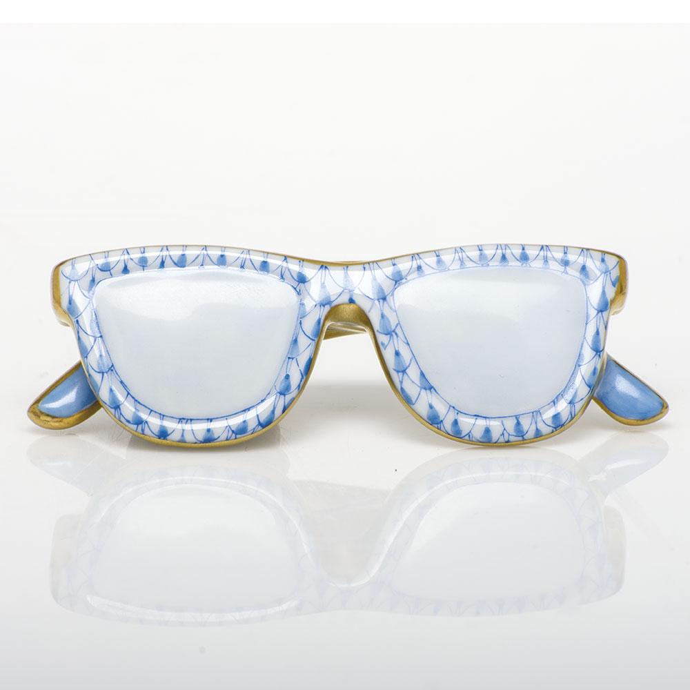 Herend Sunglasses Figurines Herend Blue 