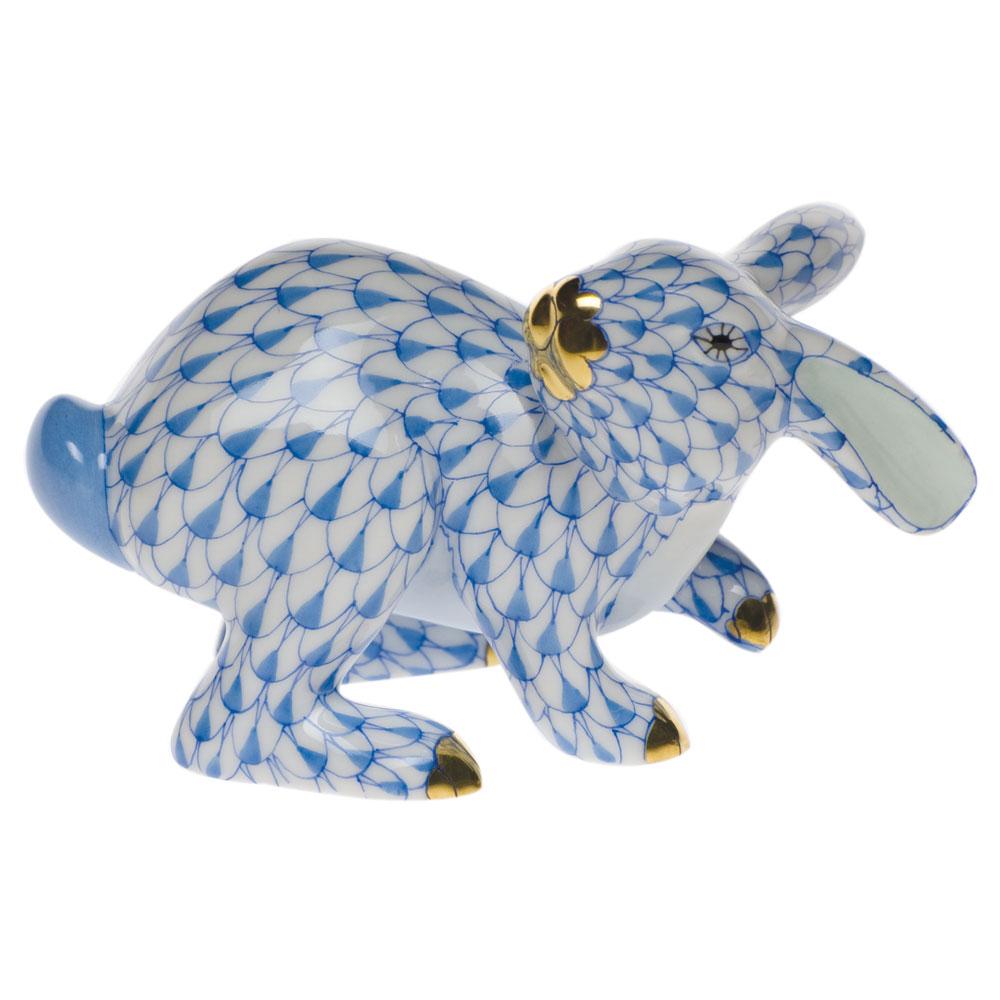 Herend Running Rabbit Figurines Herend 