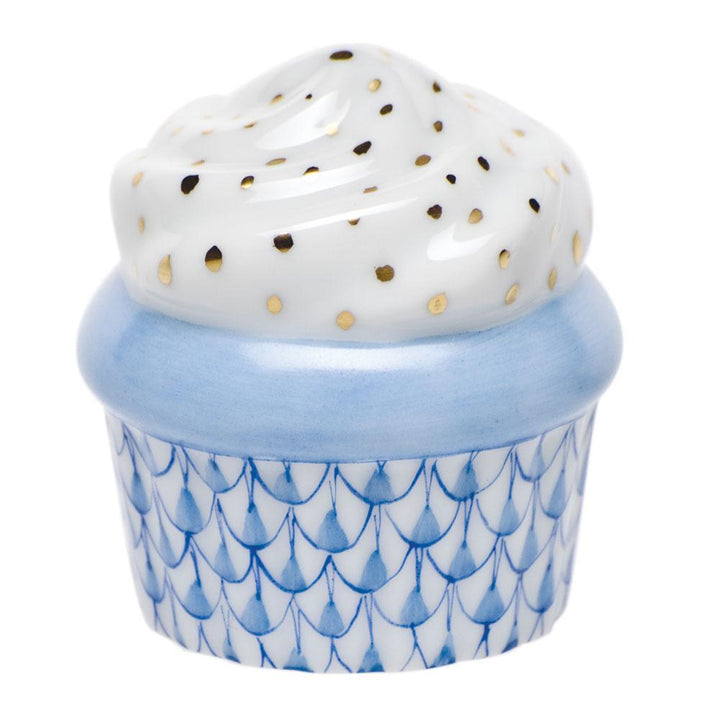 Herend Cupcake Figurines Herend Blue 