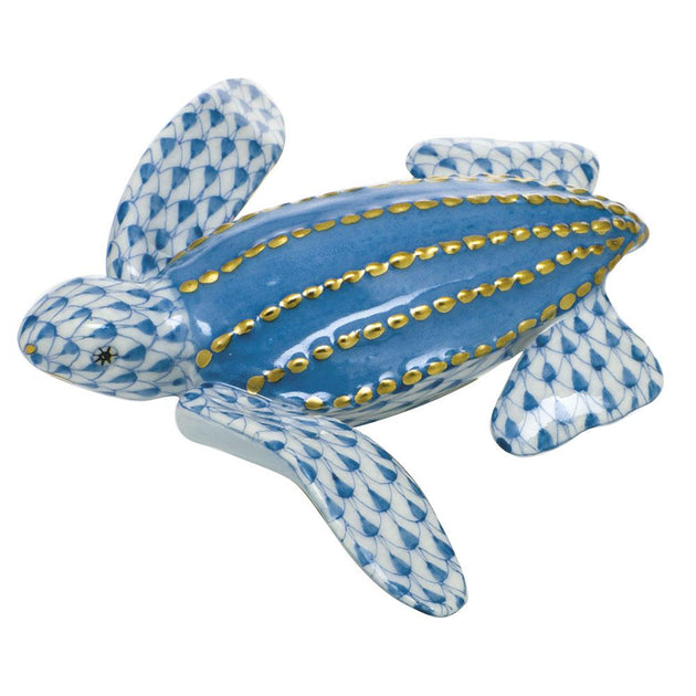 Herend Young Leatherback Turtle Figurine | Fine Decor Direct