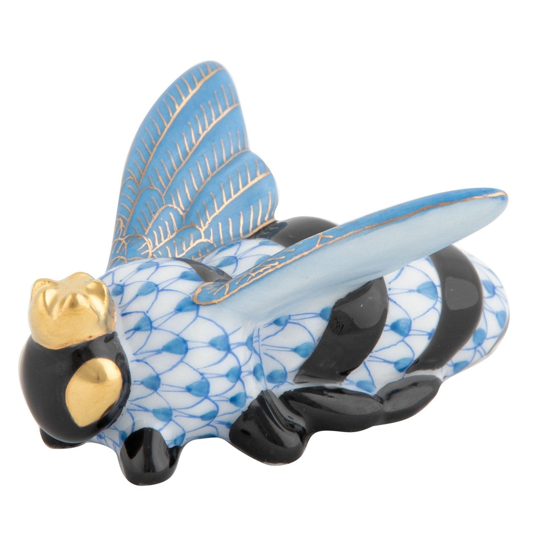 Herend Queen Bee Figurines Herend Blue 