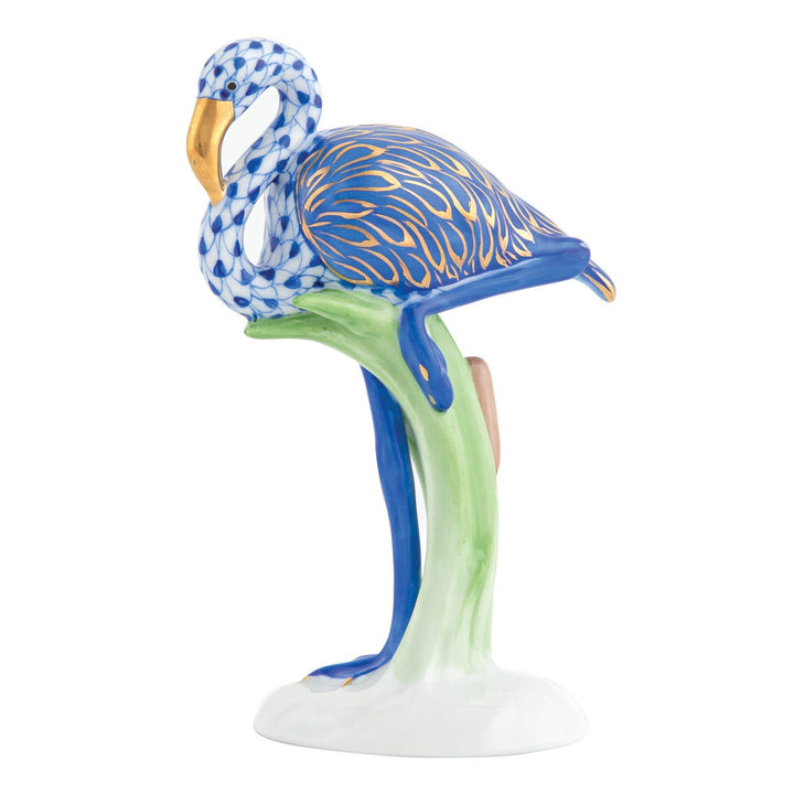 Herend Flamingo Figurines Herend Sapphire 