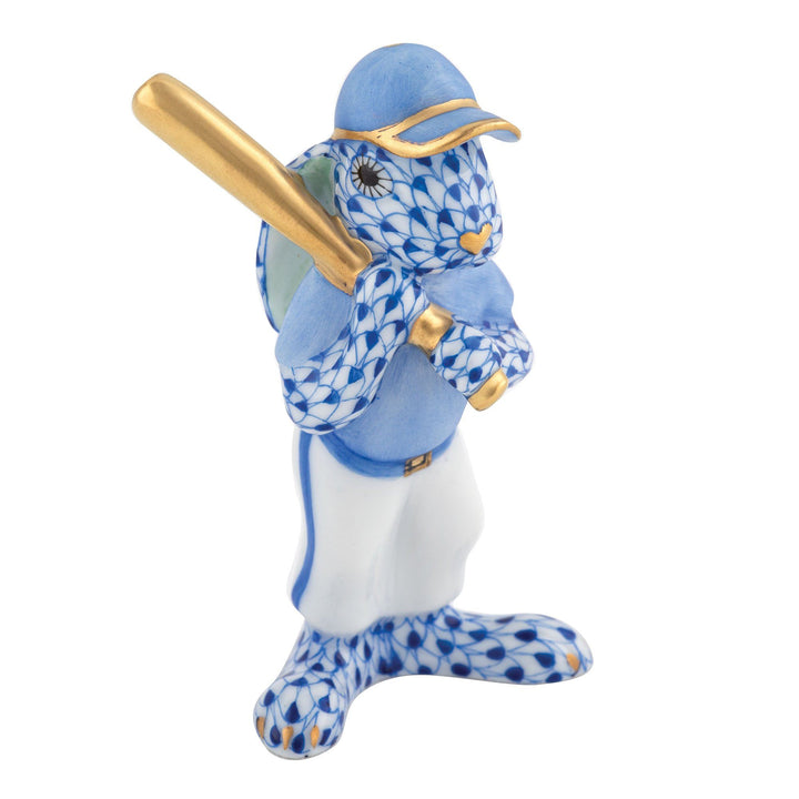 Herend Baseball Bunny Figurines Herend Sapphire 