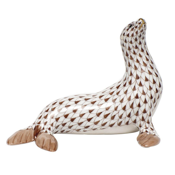 Herend Sea Lion Figurines Herend Chocolate 