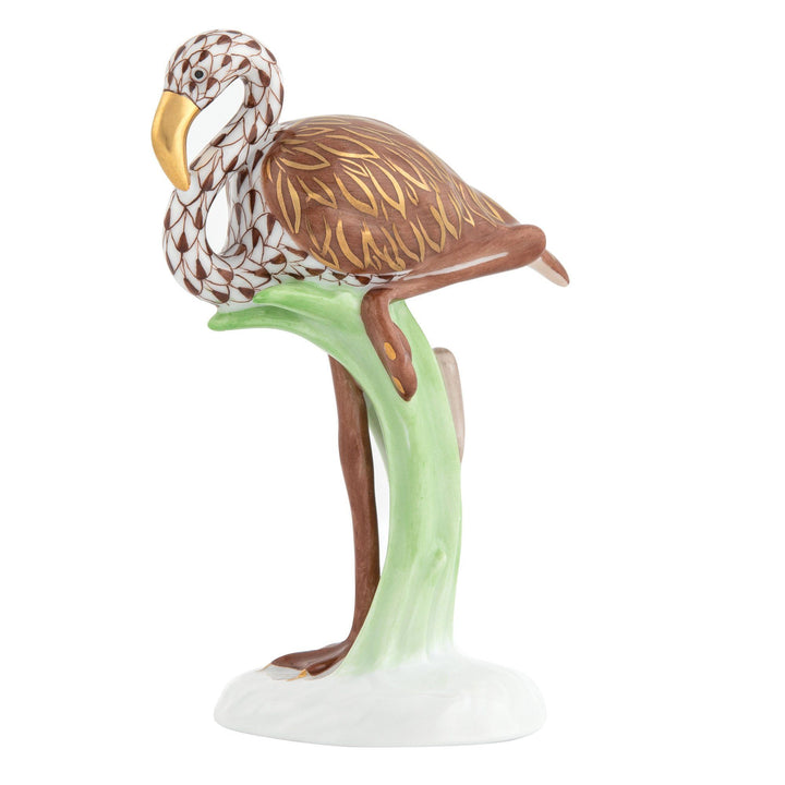 Herend Flamingo Figurines Herend Chocolate 