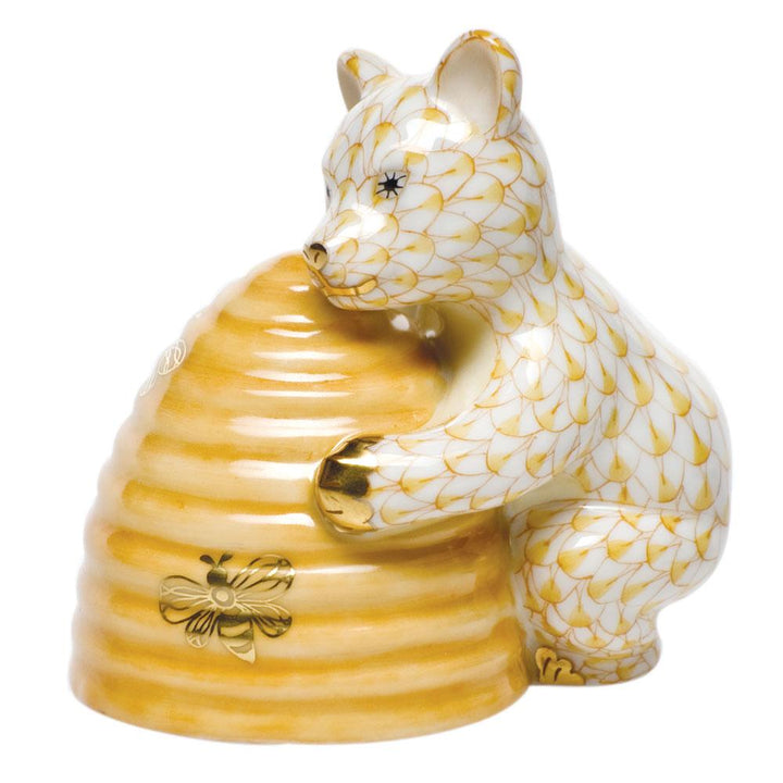 Herend Honey Bear Figurines Herend Butterscotch 