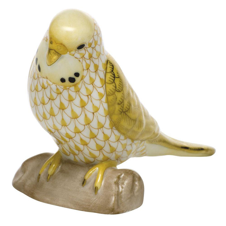 Herend Parakeet Figurines Herend Butterscotch 