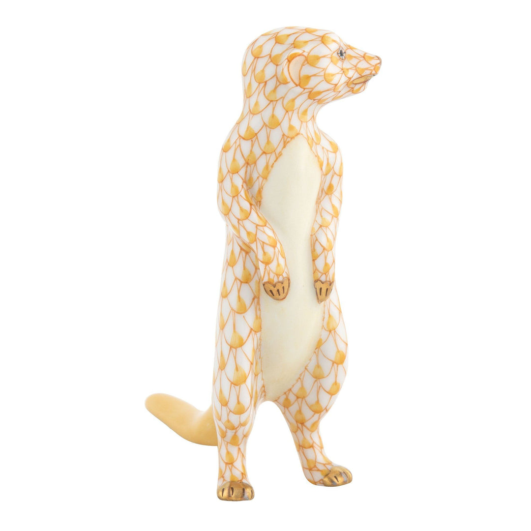 Herend Meerkat Figurines Herend Butterscotch 