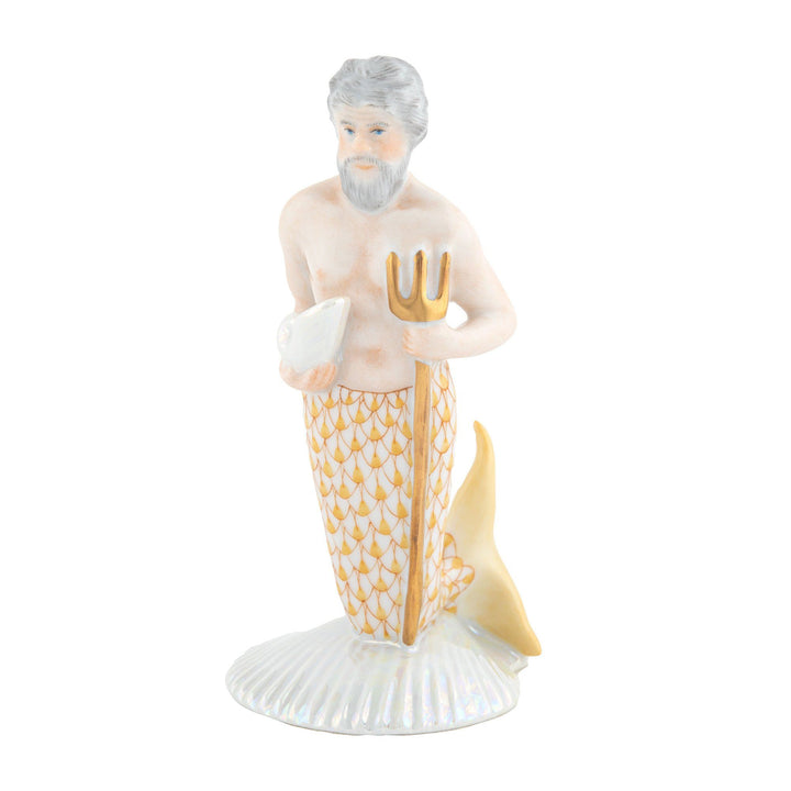 Herend Neptune Figurines Herend Butterscotch 