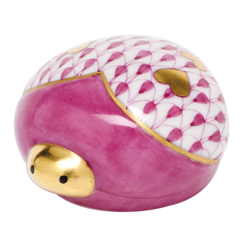 Herend Love Bug Figurines Herend Raspberry (Pink) 