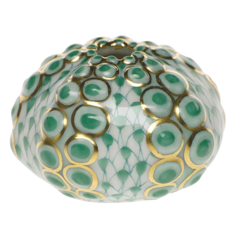 Herend Sea Urchin Figurines Herend Green 