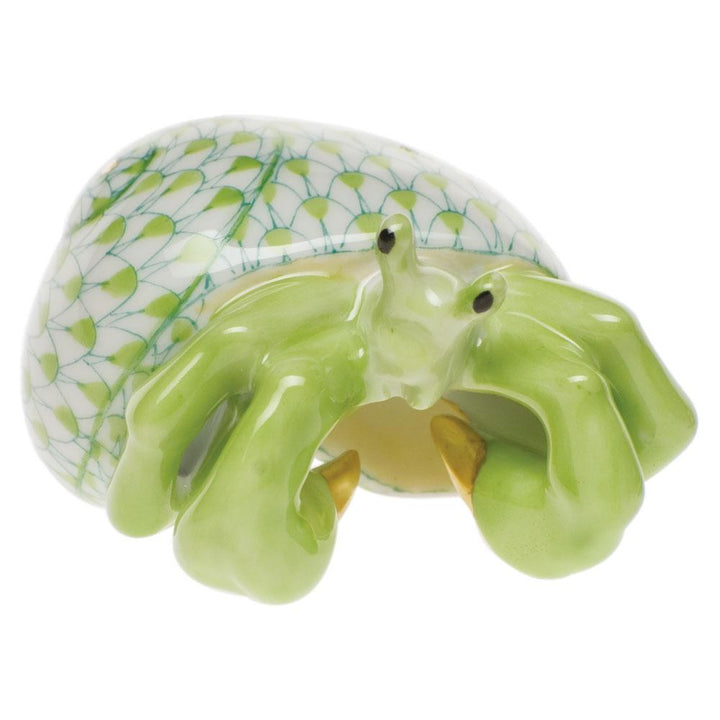 Herend Hermit Crab Figurines Herend Lime Green 