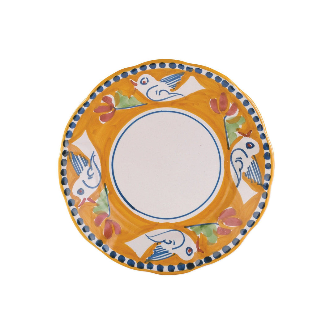 Vietri Campagna Uccello Salad Plate Dinnerware Vietri 