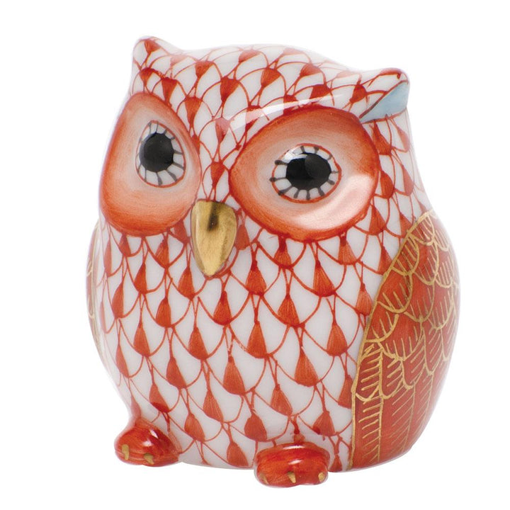 Herend Owlet Figurines Herend Rust 