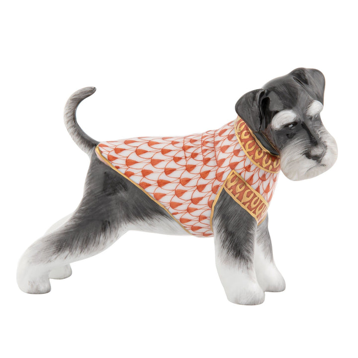 Herend Schnauzer Figurines Herend Rust 