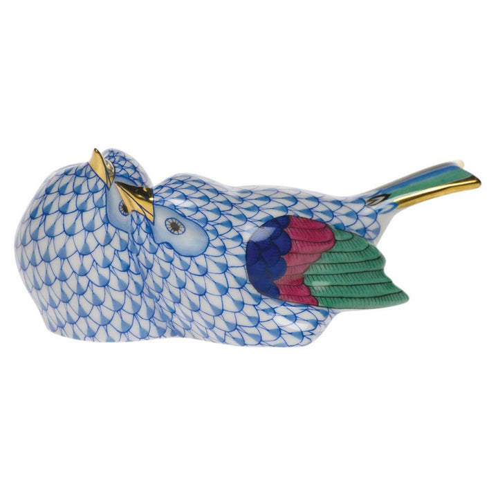 Herend Love Birds Figurines Herend Blue 