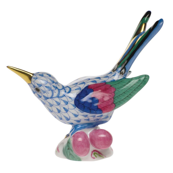 Herend Colibri Figurines Herend Blue 