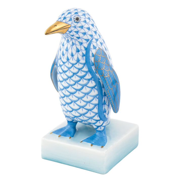 Herend Penguin Figurines Herend Blue 