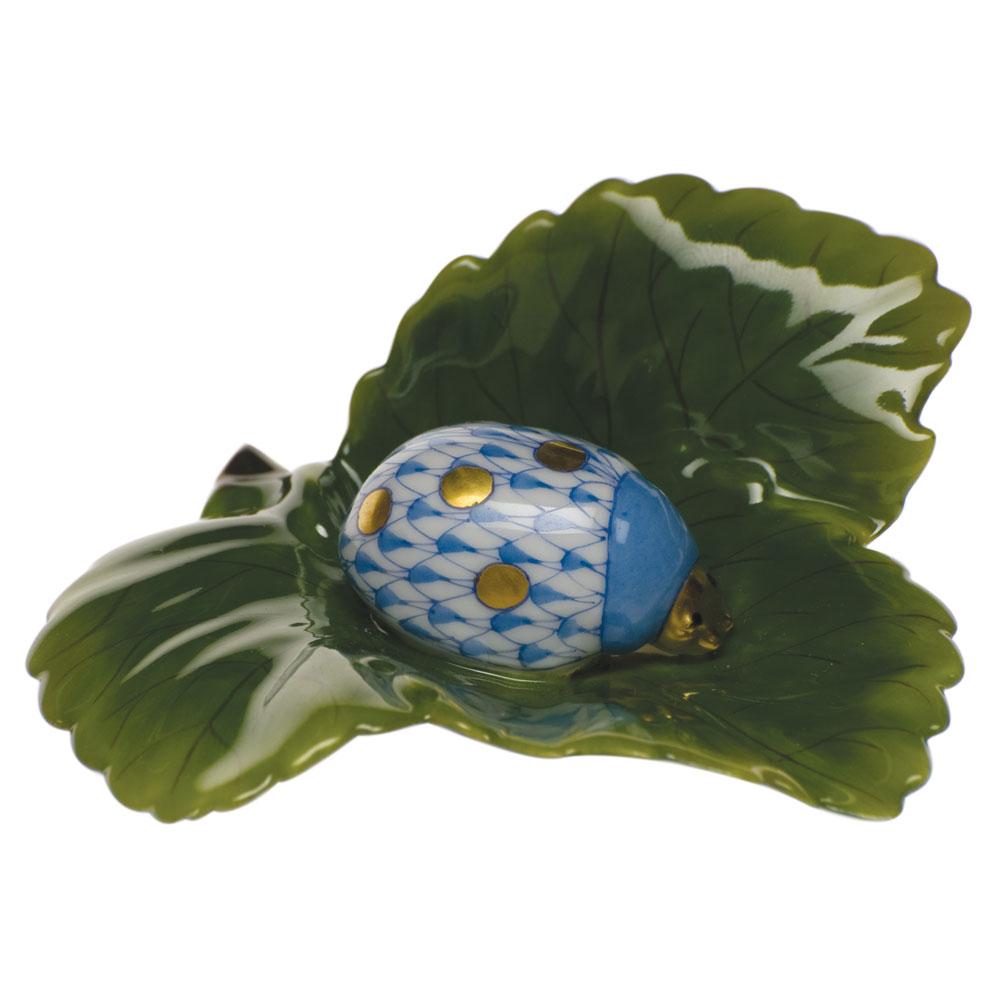 Herend Ladybug Figurines Herend Blue 