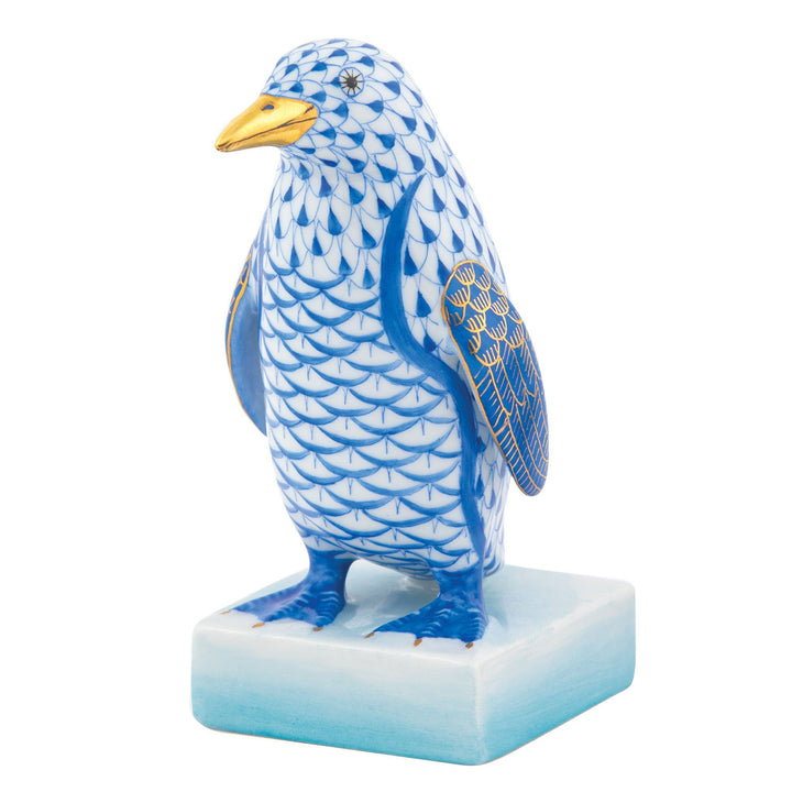 Herend Penguin Figurines Herend Sapphire 