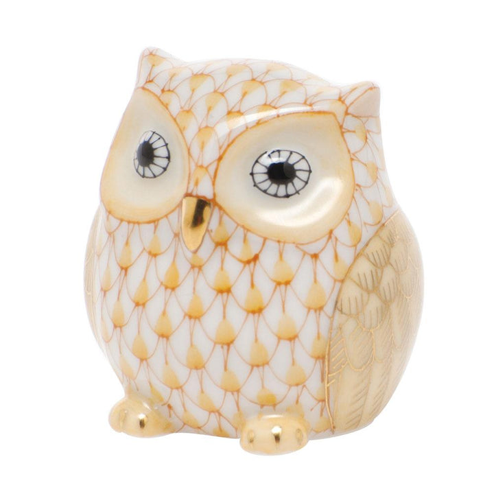 Herend Owlet Figurines Herend Butterscotch 