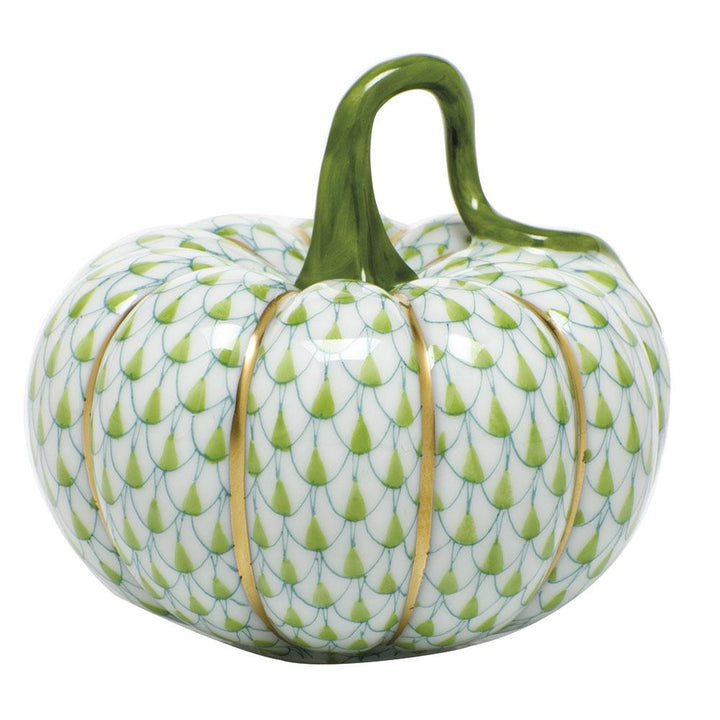 Herend Cinderella Pumpkin Figurines Herend Lime Green 