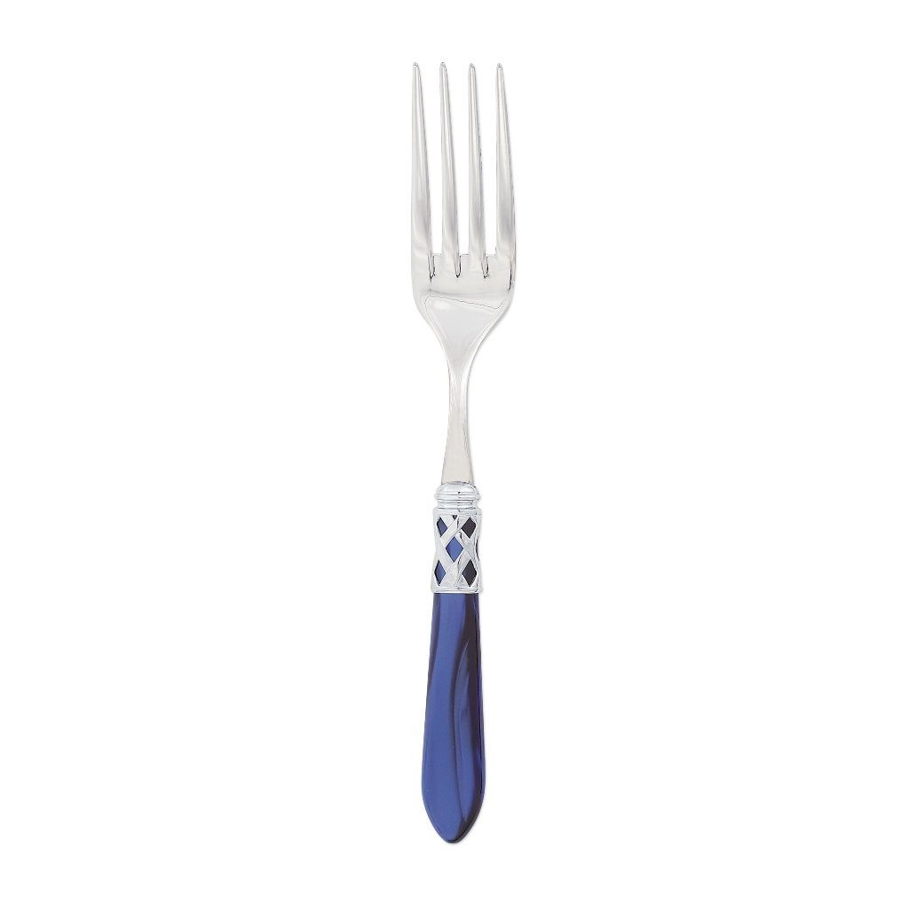 Vietri Aladdin Brilliant Serving Fork Dinnerware Vietri Blue 