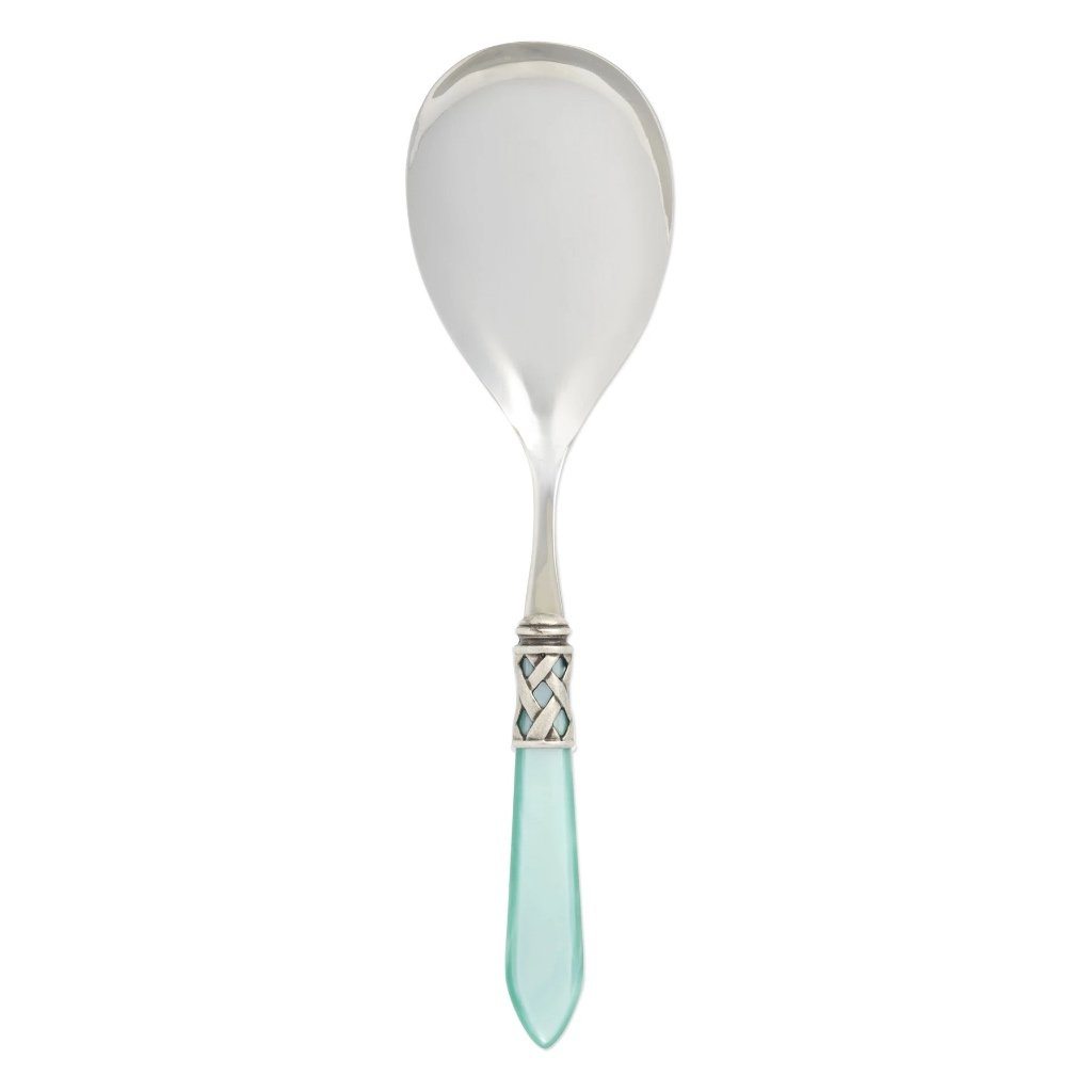 Vietri Aladdin Antique Serving Spoon Dinnerware Vietri Aqua 