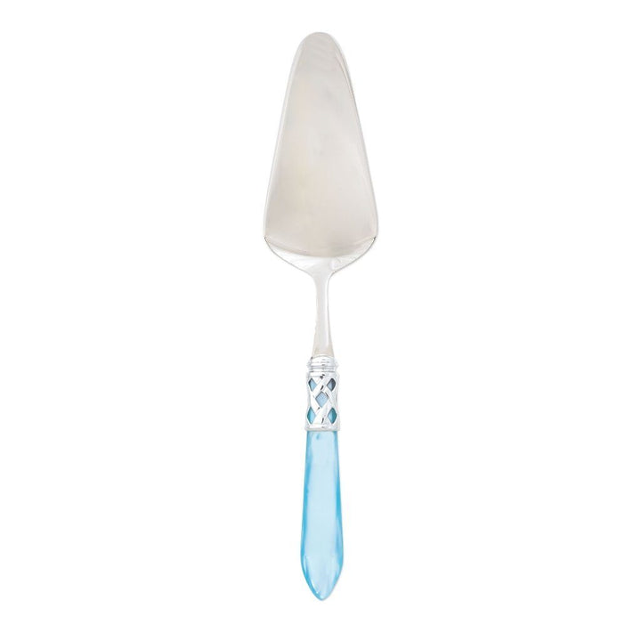 Vietri Aladdin Brilliant Pastry Server Dinnerware Vietri Light Blue 