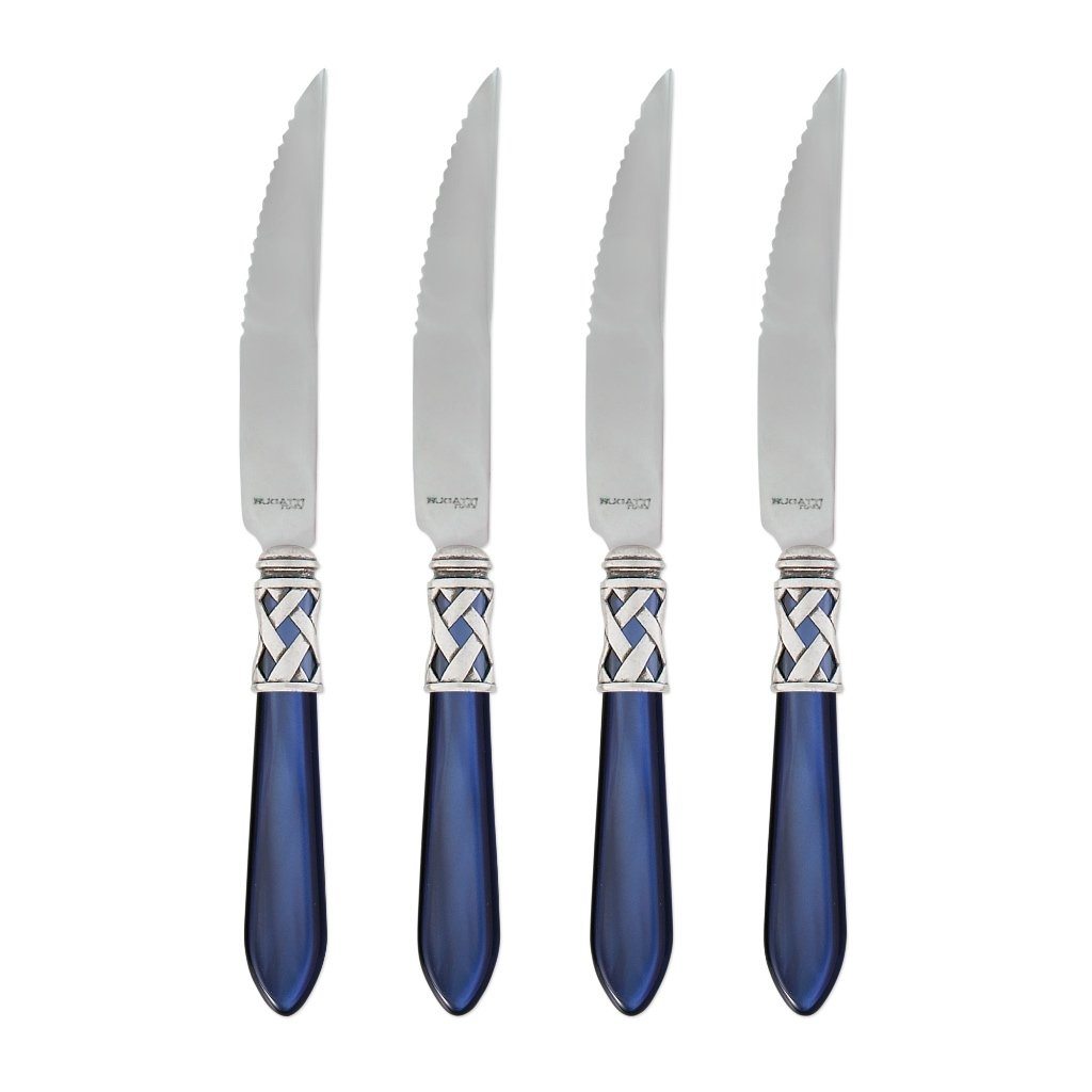 Vietri Aladdin Antique Steak Knives - Set of 4 Dinnerware Vietri