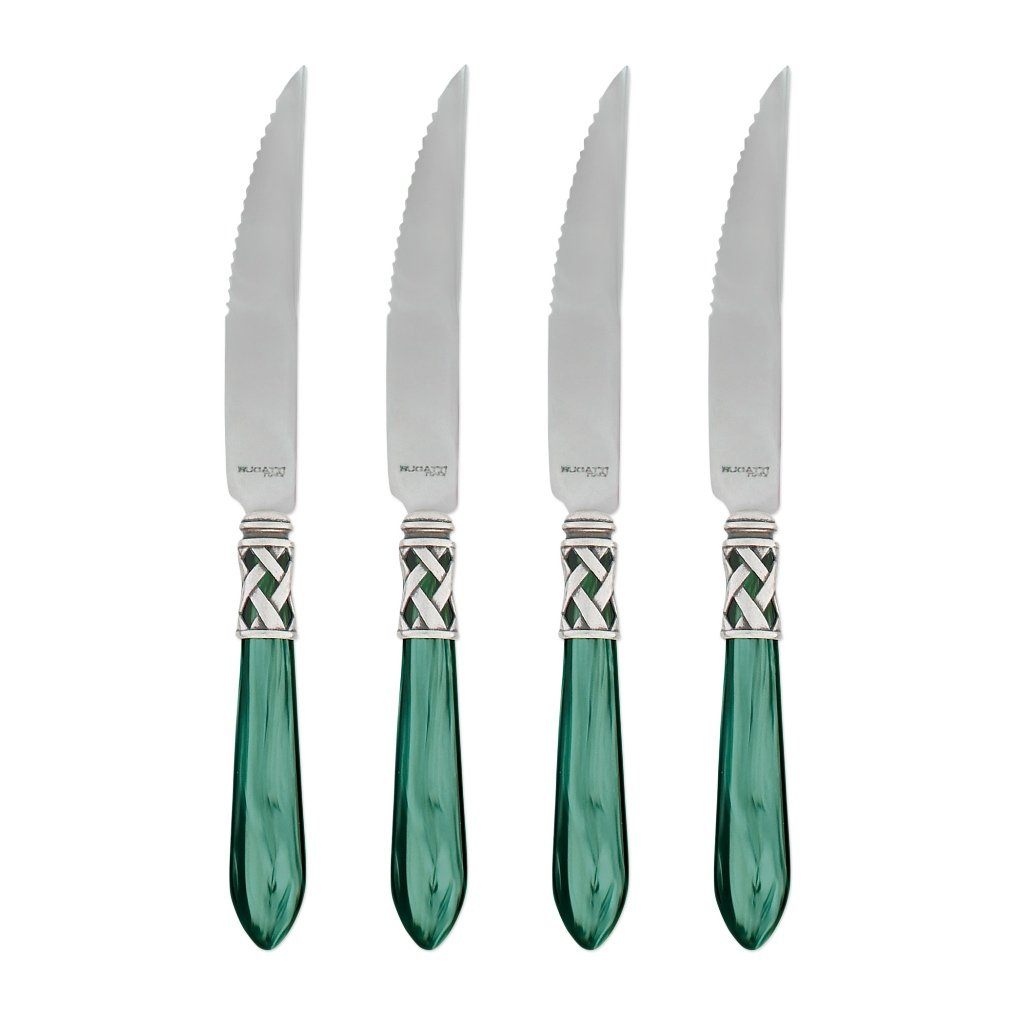 Vietri Aladdin Antique Steak Knives - Set of 4 Dinnerware Vietri