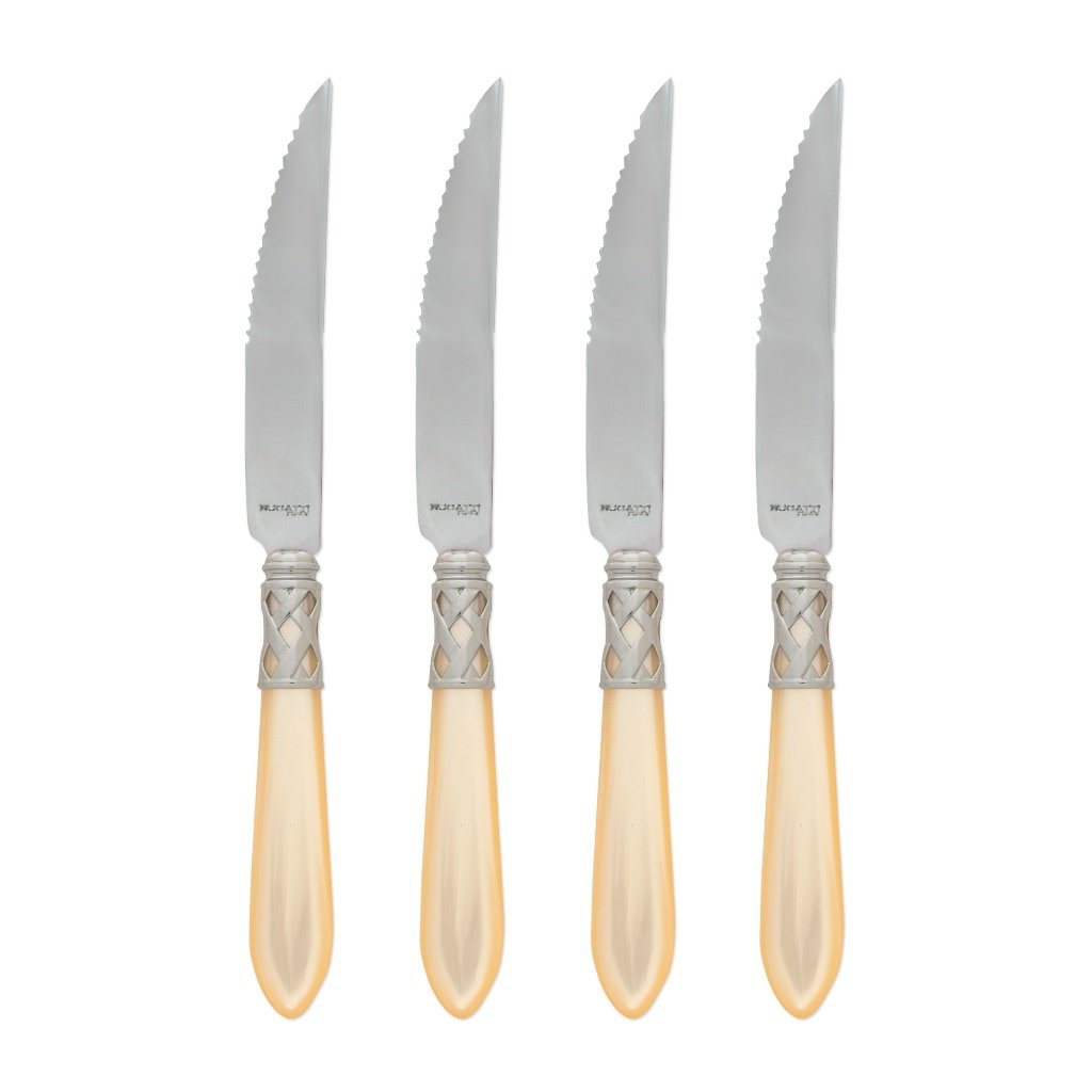 Vietri Aladdin Antique Steak Knives - Set of 4 Dinnerware Vietri