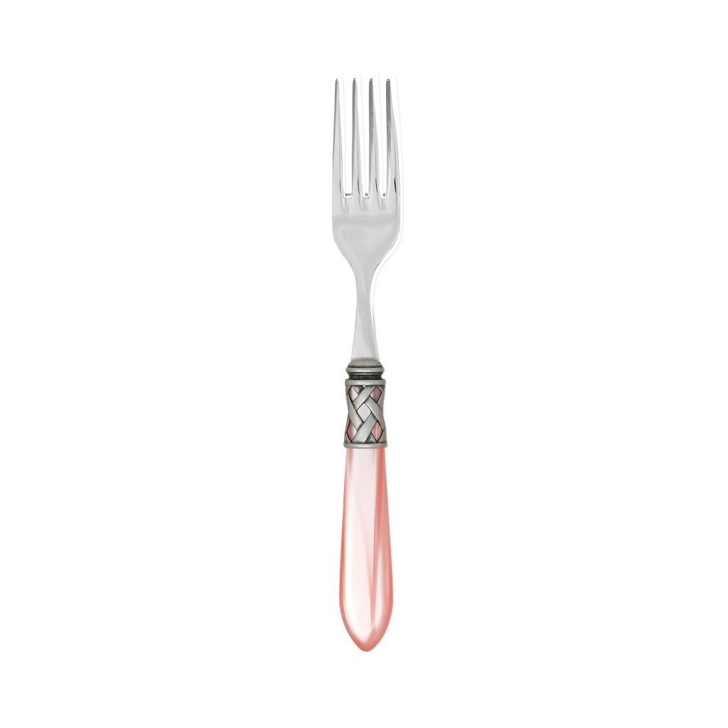 Vietri Aladdin Antique Place Fork Dinnerware Vietri Light Pink 