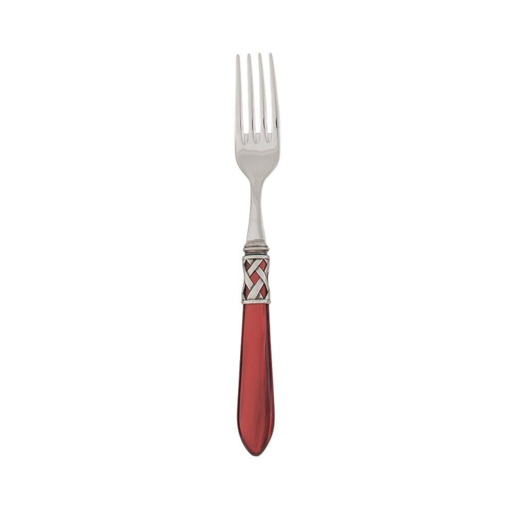 Vietri Aladdin Antique Place Fork Dinnerware Vietri Red 