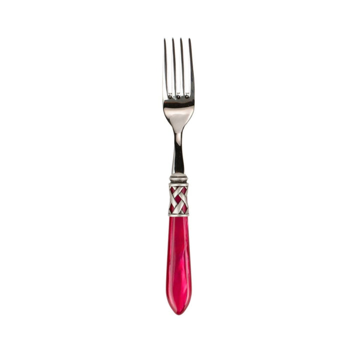 Vietri Aladdin Antique Place Fork Flatware Vietri Raspberry 