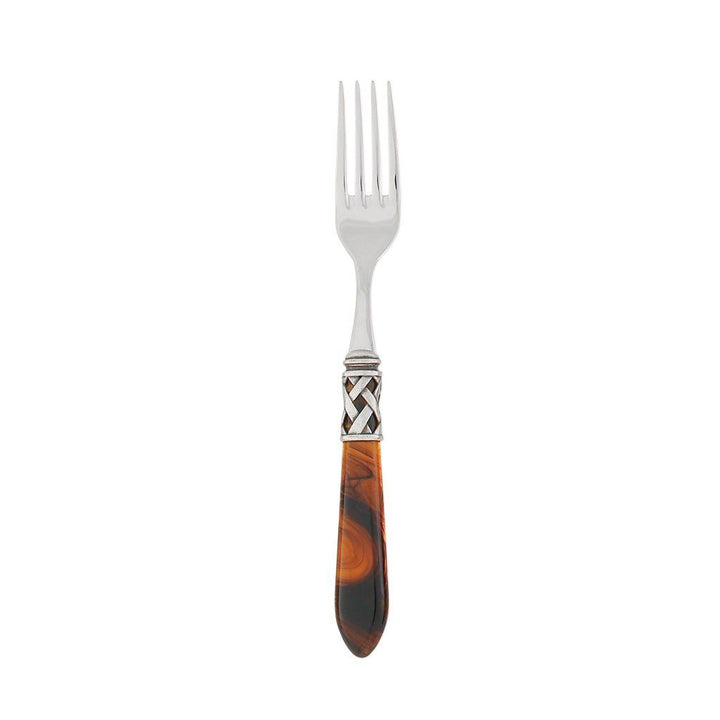 Vietri Aladdin Antique Place Fork Dinnerware Vietri Tortoiseshell 