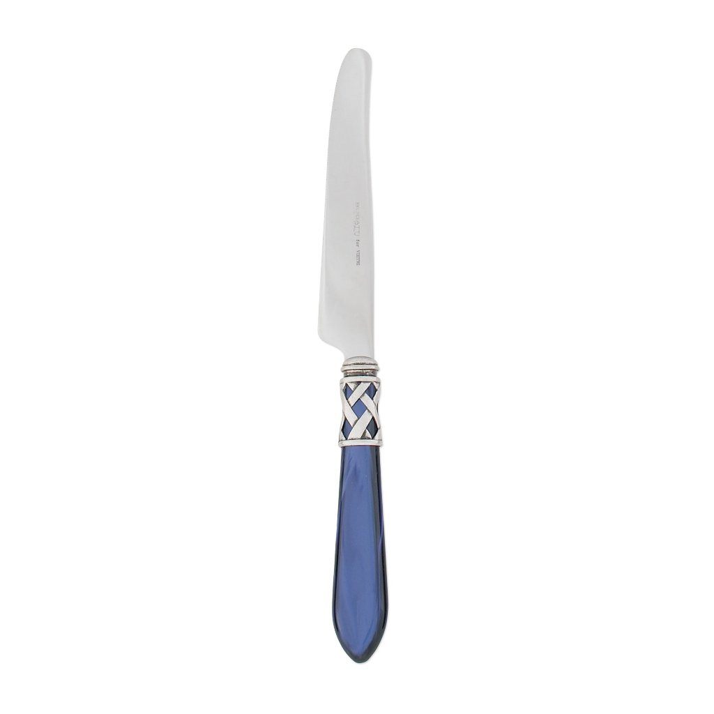 Vietri Aladdin Antique Place Knife Dinnerware Vietri Blue 