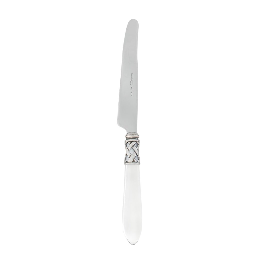 Vietri Aladdin Antique Place Knife Dinnerware Vietri Clear 