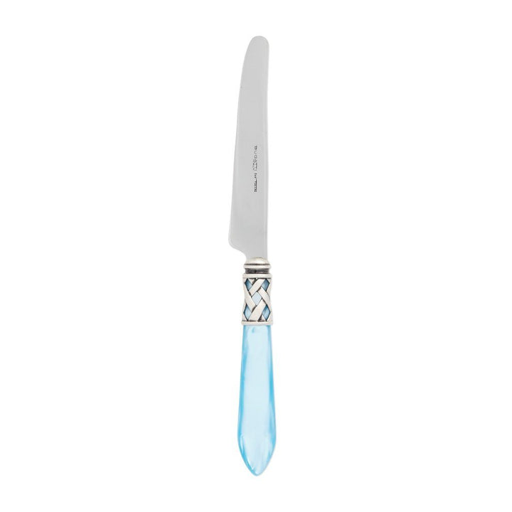 Vietri Aladdin Antique Place Knife Dinnerware Vietri Light Blue 