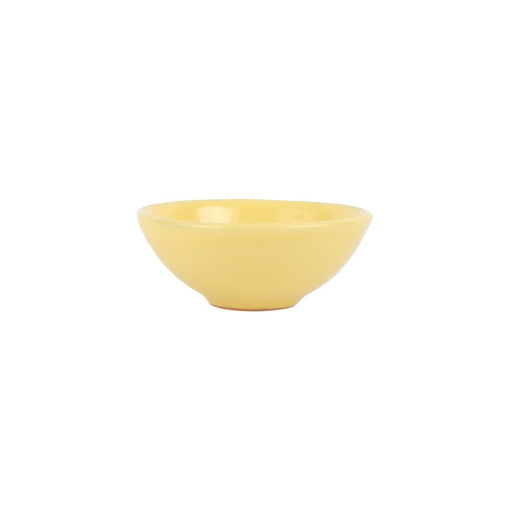 Vietri Cucina Fresca Dipping Bowl Dinnerware Vietri Saffron 