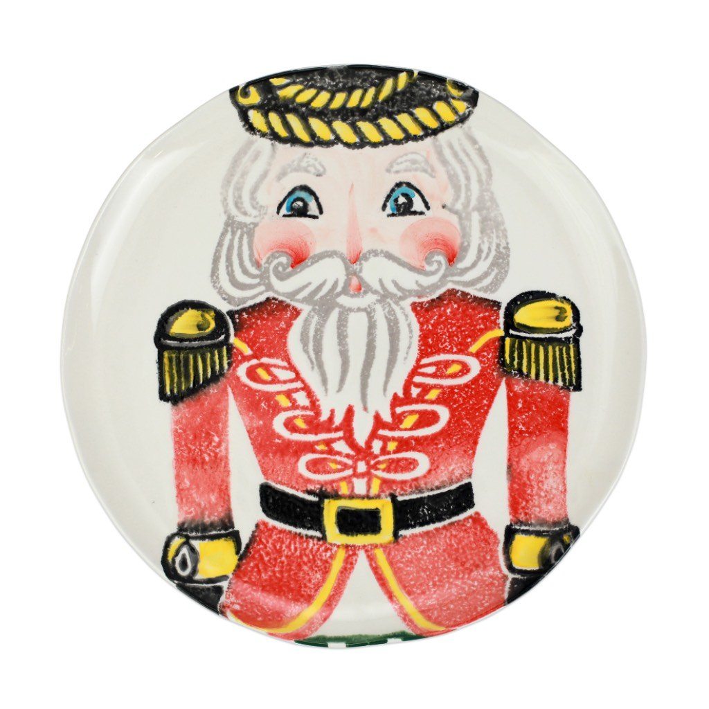 Vietri Nutcrackers Red Dinner Plate Dinnerware Vietri 