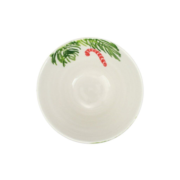 Vietri Nutcrackers Candy Cane Cereal Bowl Dinnerware Vietri 