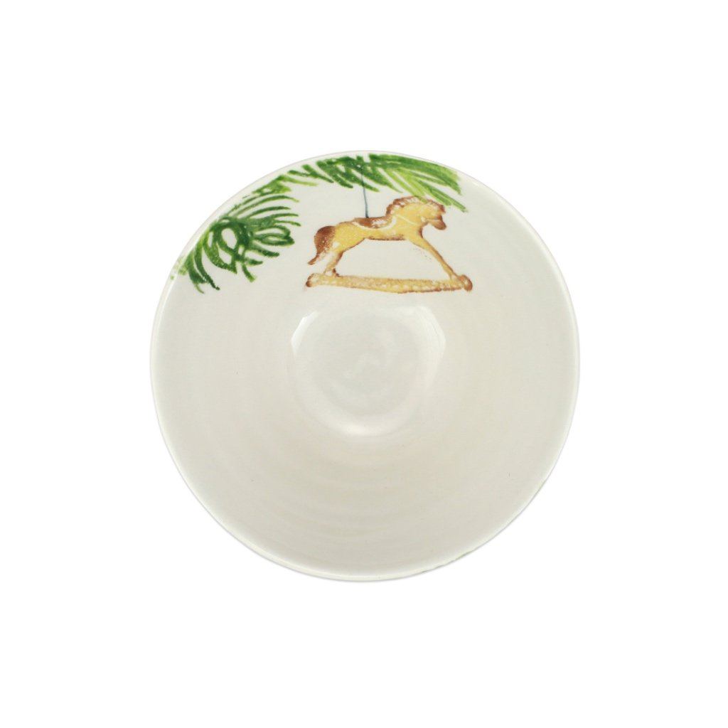 Vietri Nutcrackers Rocking Horse Cereal Bowl Dinnerware Vietri 