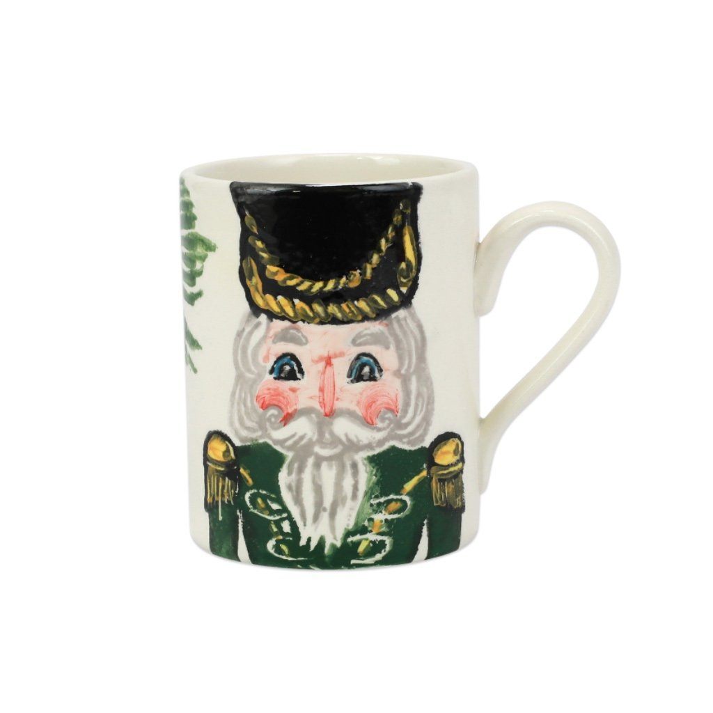 Vietri Nutcrackers Green Mug Dinnerware Vietri 