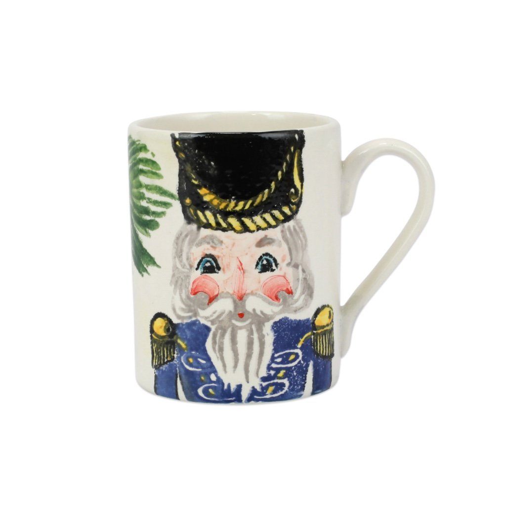 Vietri Nutcrackers Blue Mug Dinnerware Vietri 