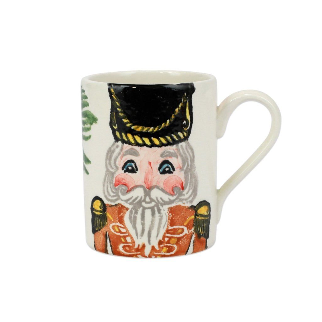 Vietri Nutcrackers Gold Mug Dinnerware Vietri 