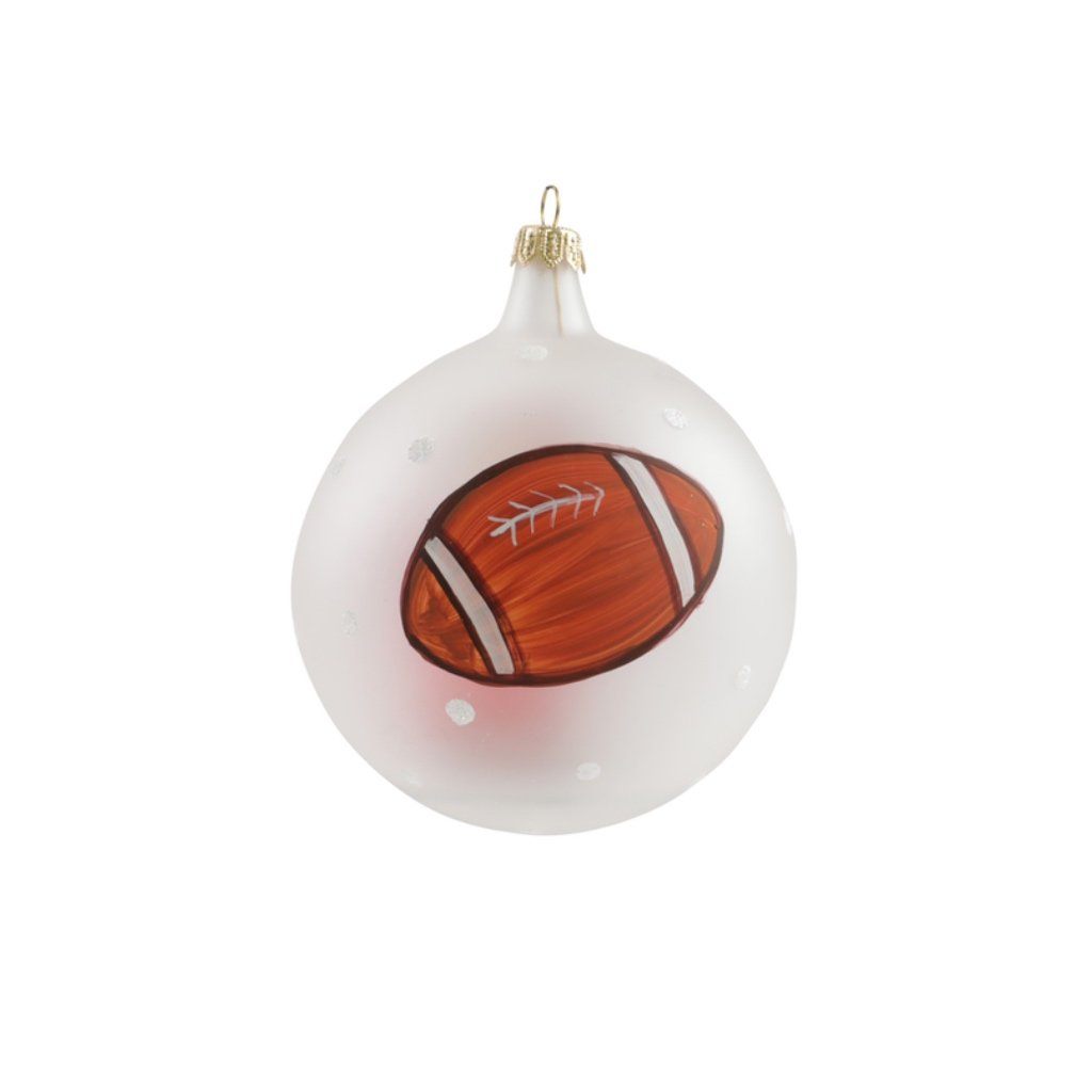 Vietri Old St. Nick Football Ornament Dinnerware Vietri 